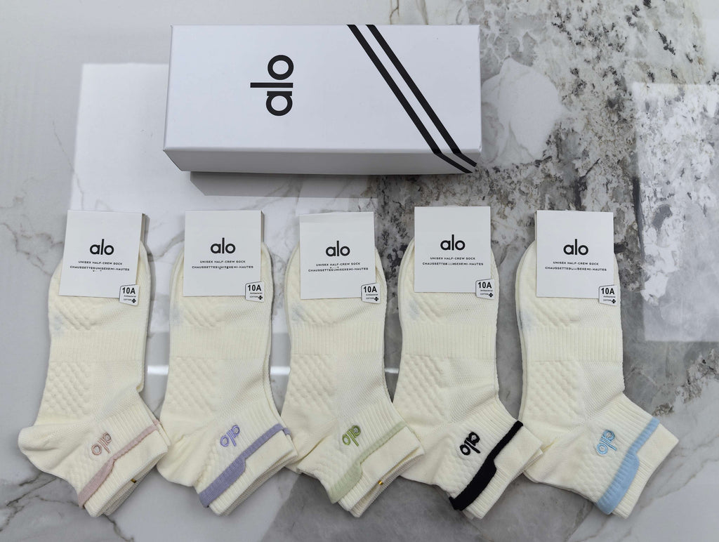 Cotton Short Socks - 5-Pair Pack