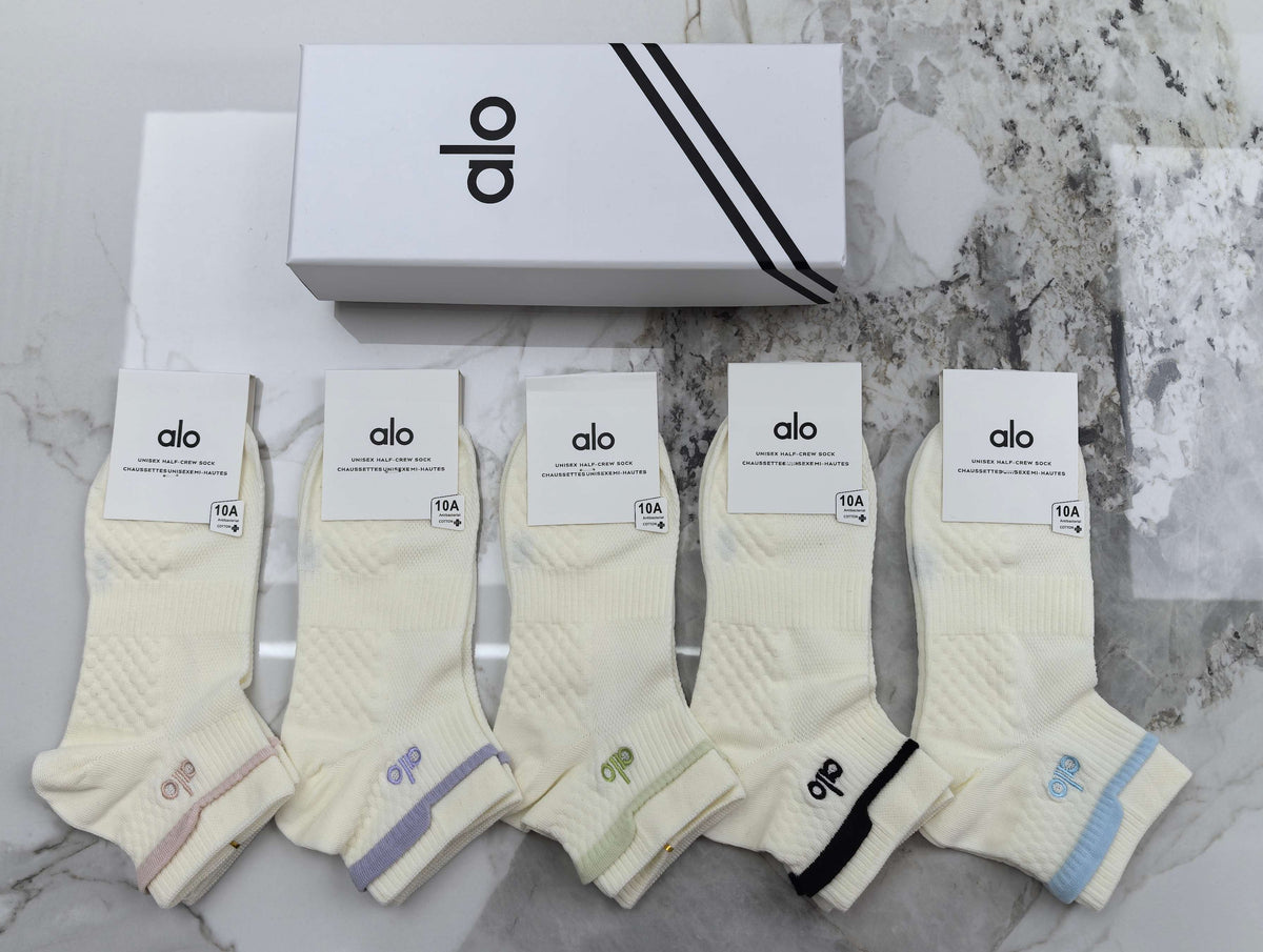 Cotton Short Socks - 5-Pair Pack