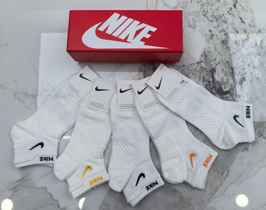 Nike Cotton Short Socks - 5-Pair Pack