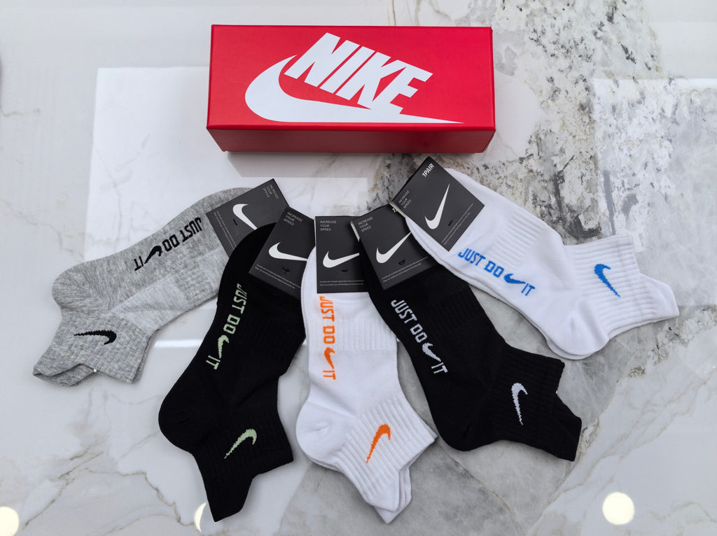 Nike Cotton Socks - 5-Pair Pack