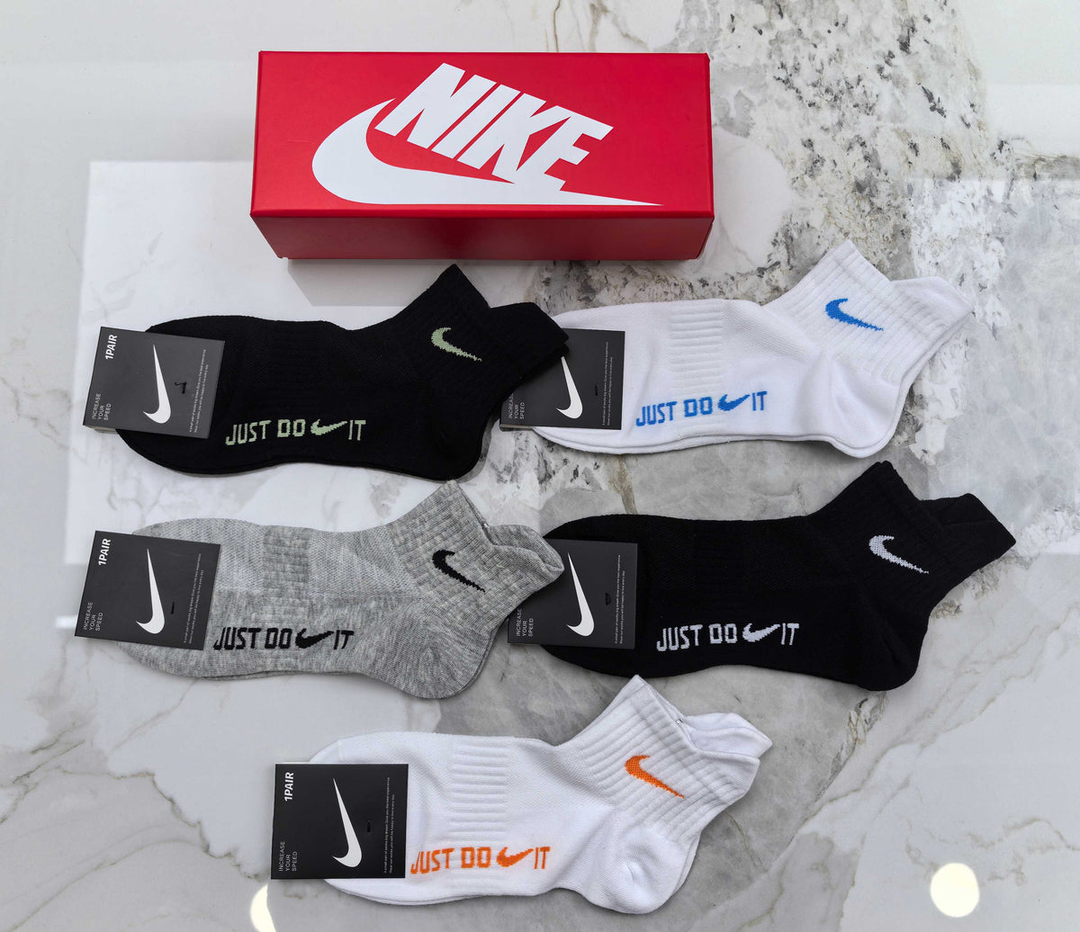 Nike Cotton Socks - 5-Pair Pack