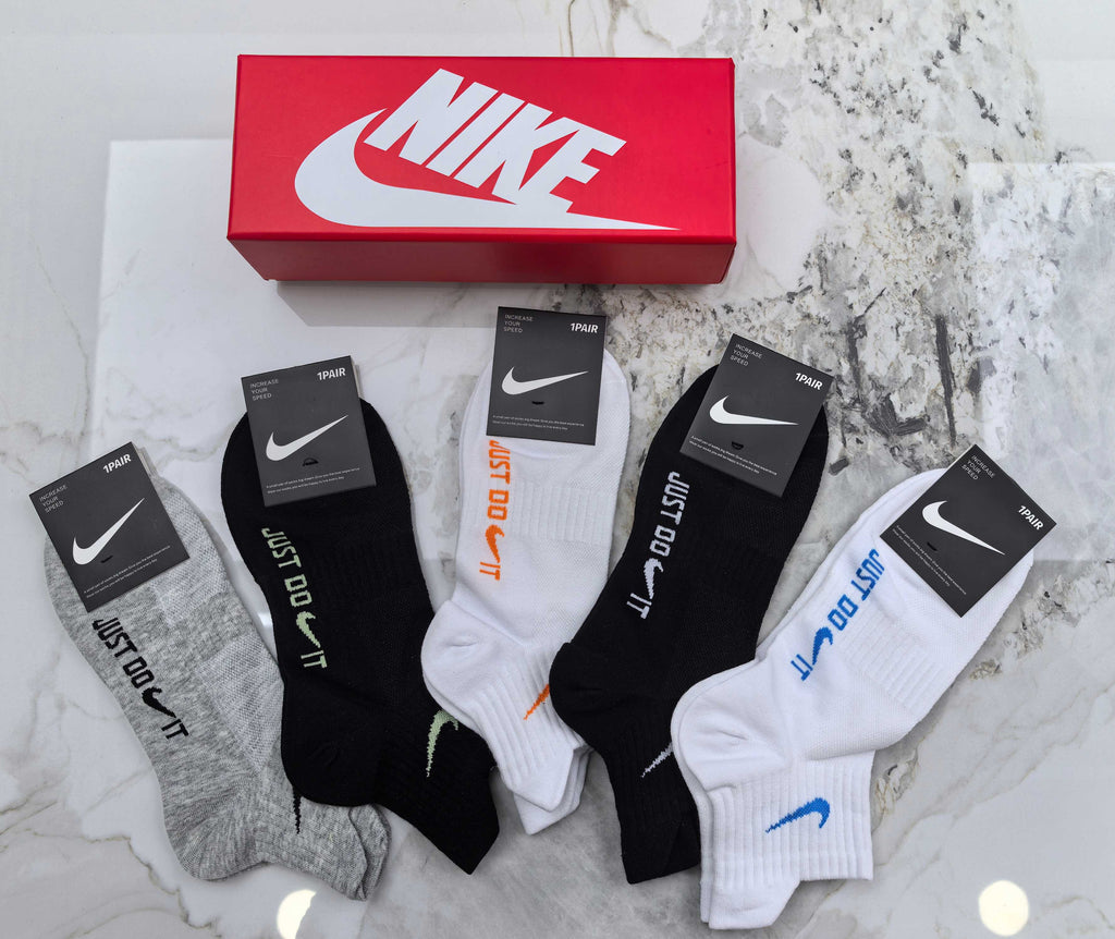 Nike Cotton Socks - 5-Pair Pack