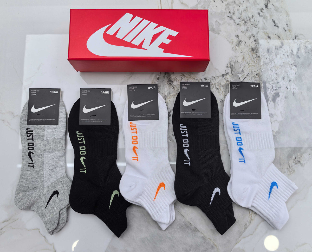 Nike Cotton Socks - 5-Pair Pack