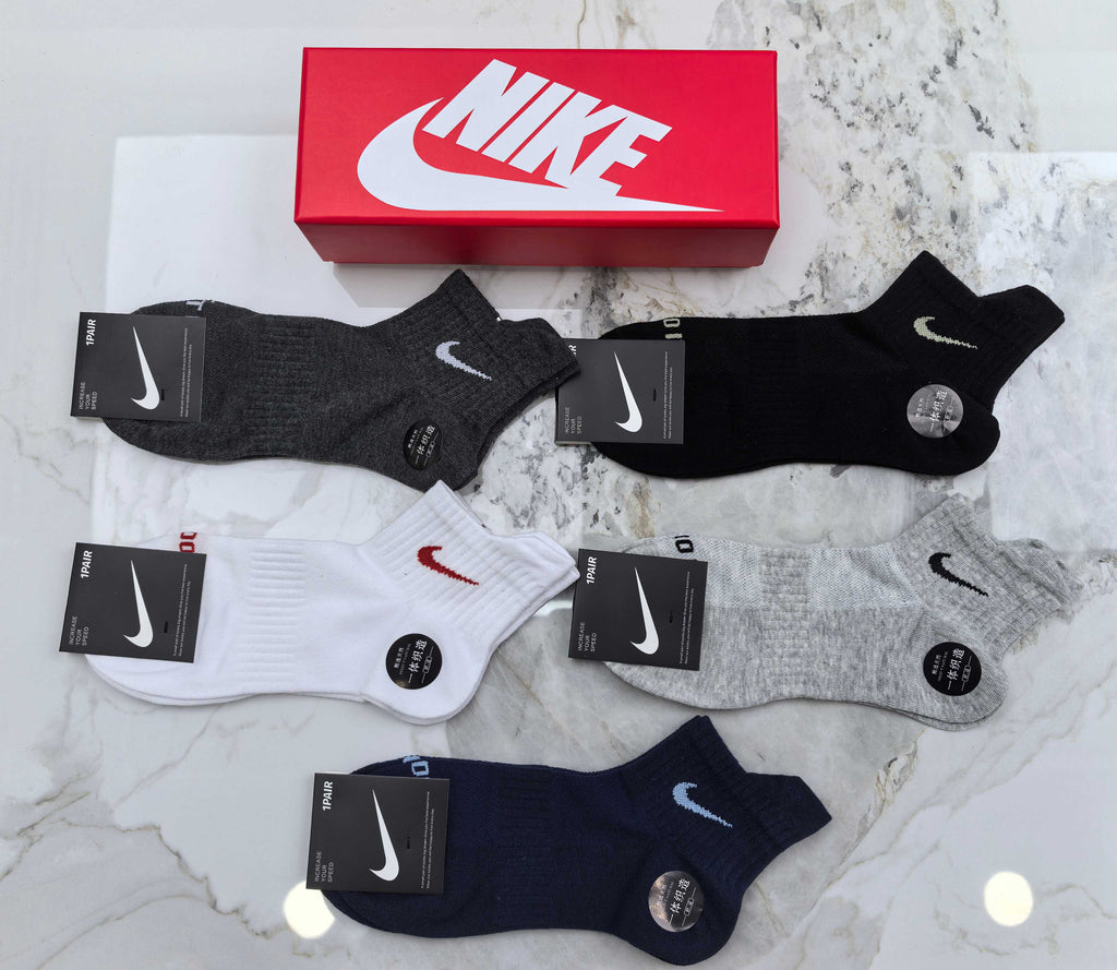 Nike Cotton Short Socks - 5-Pair Pack