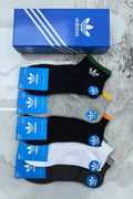 Adidas Cotton Socks - 5-Pair Pack