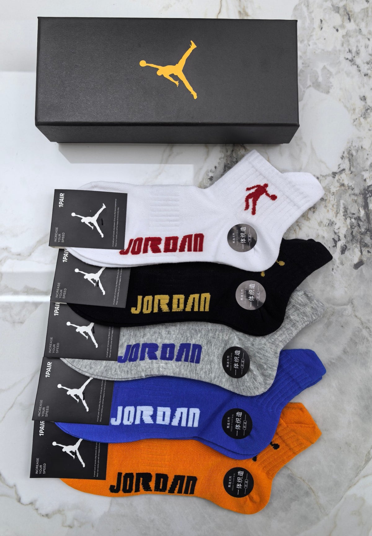 Jordan Cotton Socks - 5-Pair Pack