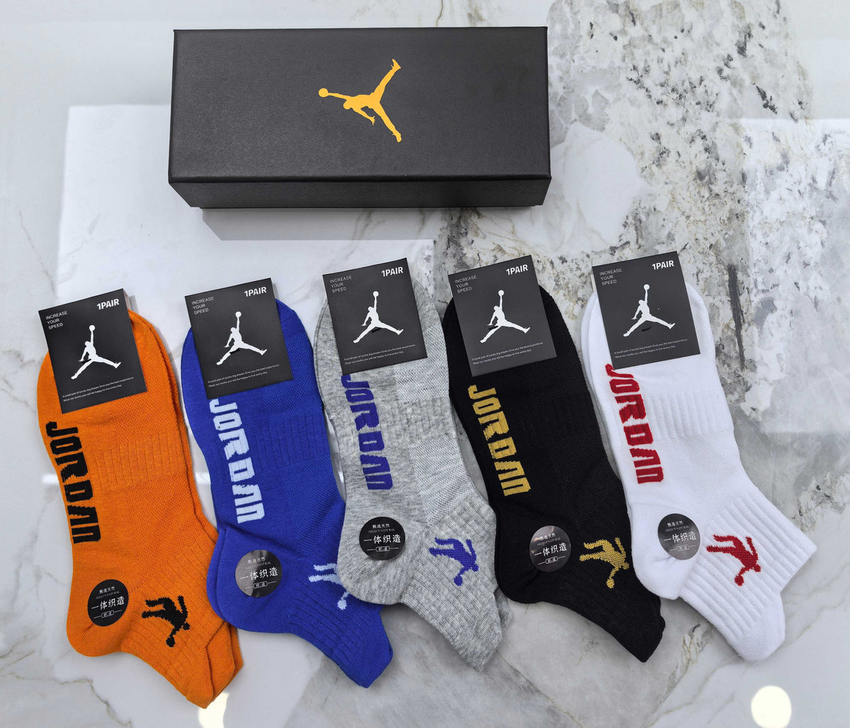 Jordan Cotton Short Socks - 5-Pair Pack