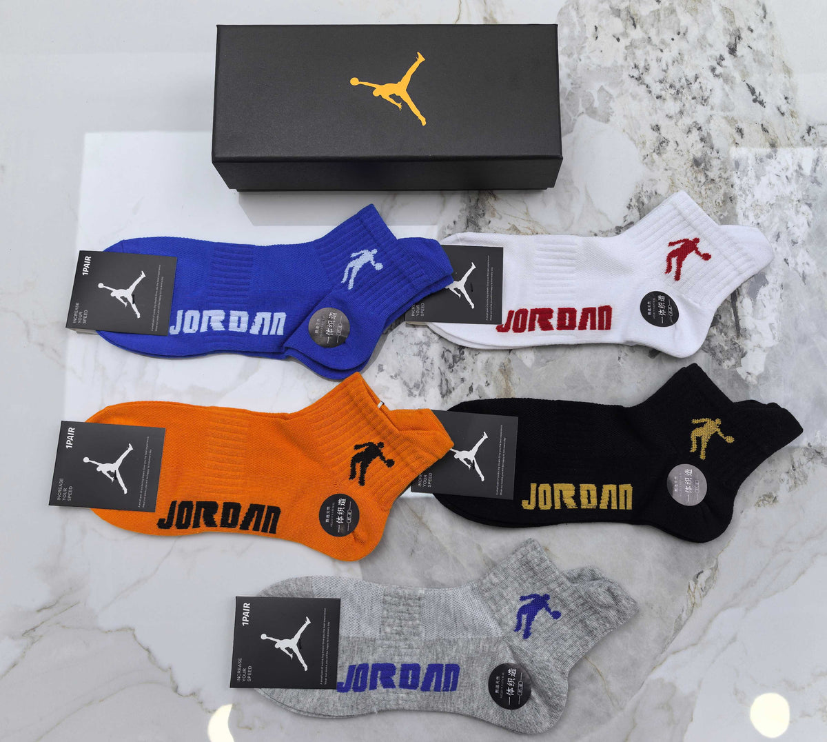 Jordan Cotton Socks - 5-Pair Pack