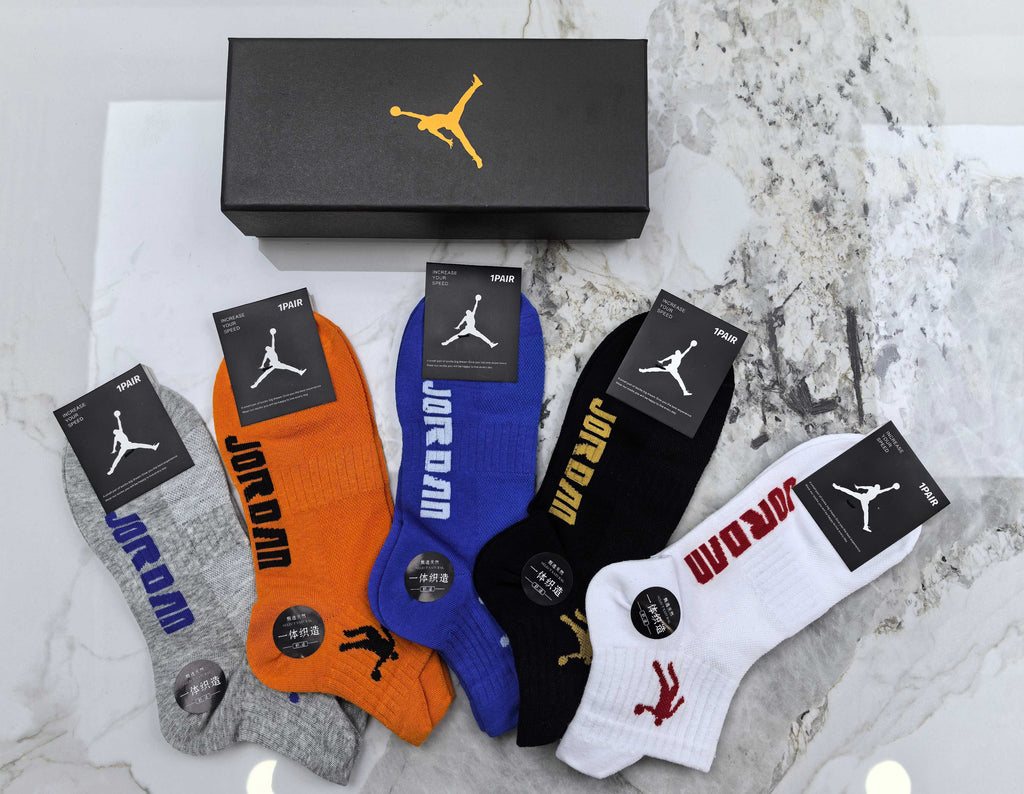 Jordan Cotton Short Socks - 5-Pair Pack