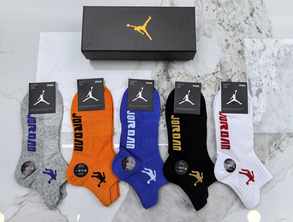 Jordan Cotton Short Socks - 5-Pair Pack