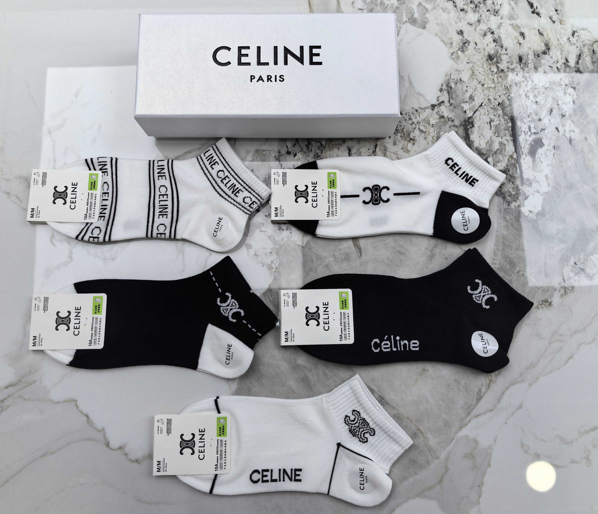 Celine Crew Socks