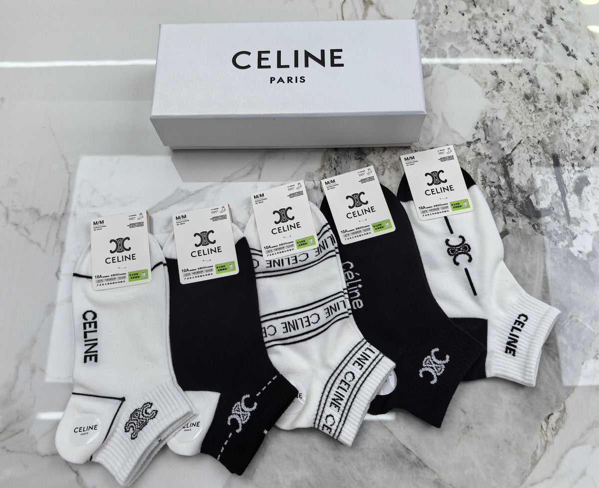 Celine Crew Socks