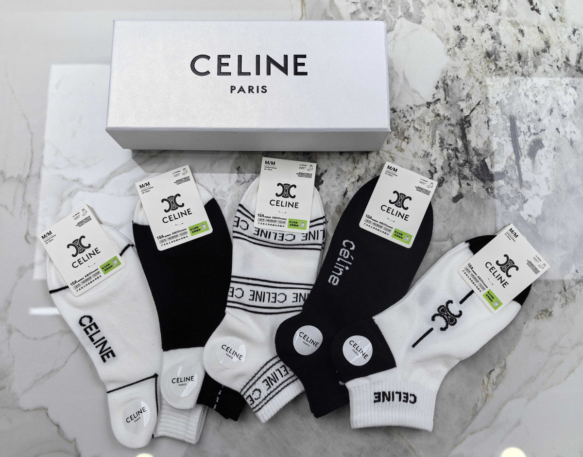 Celine Crew Socks