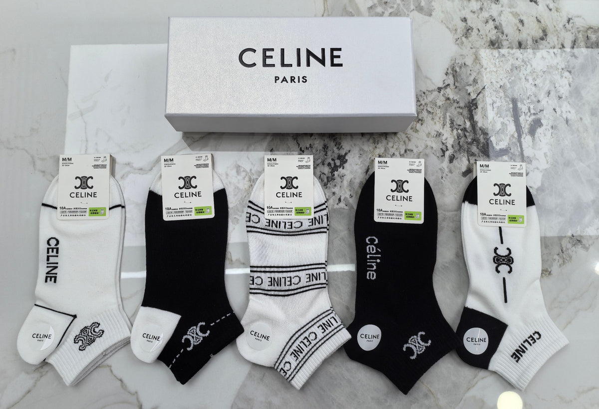 Celine Crew Socks