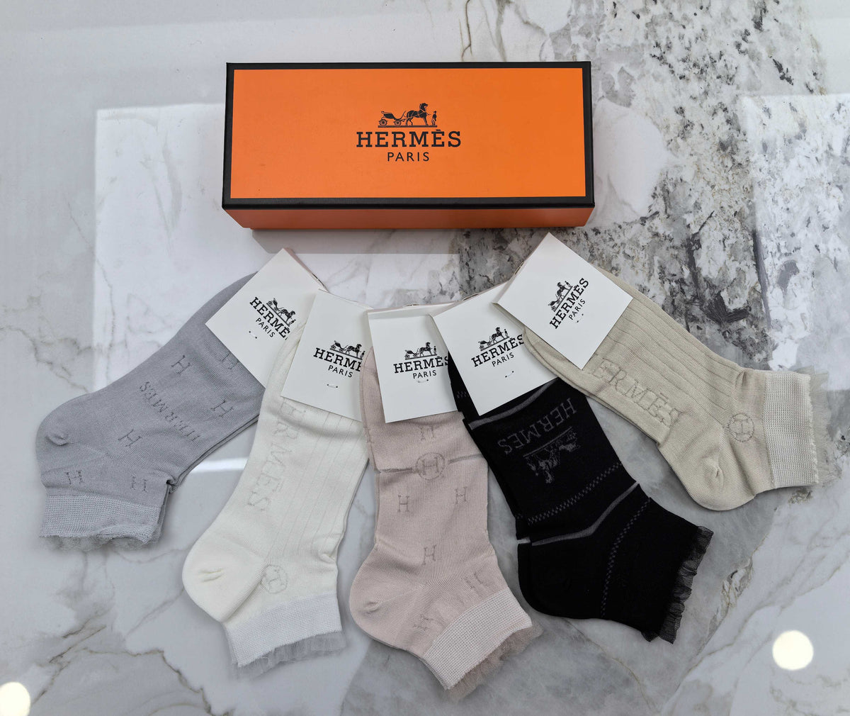 Hermes Socks – 5-Pair Pack