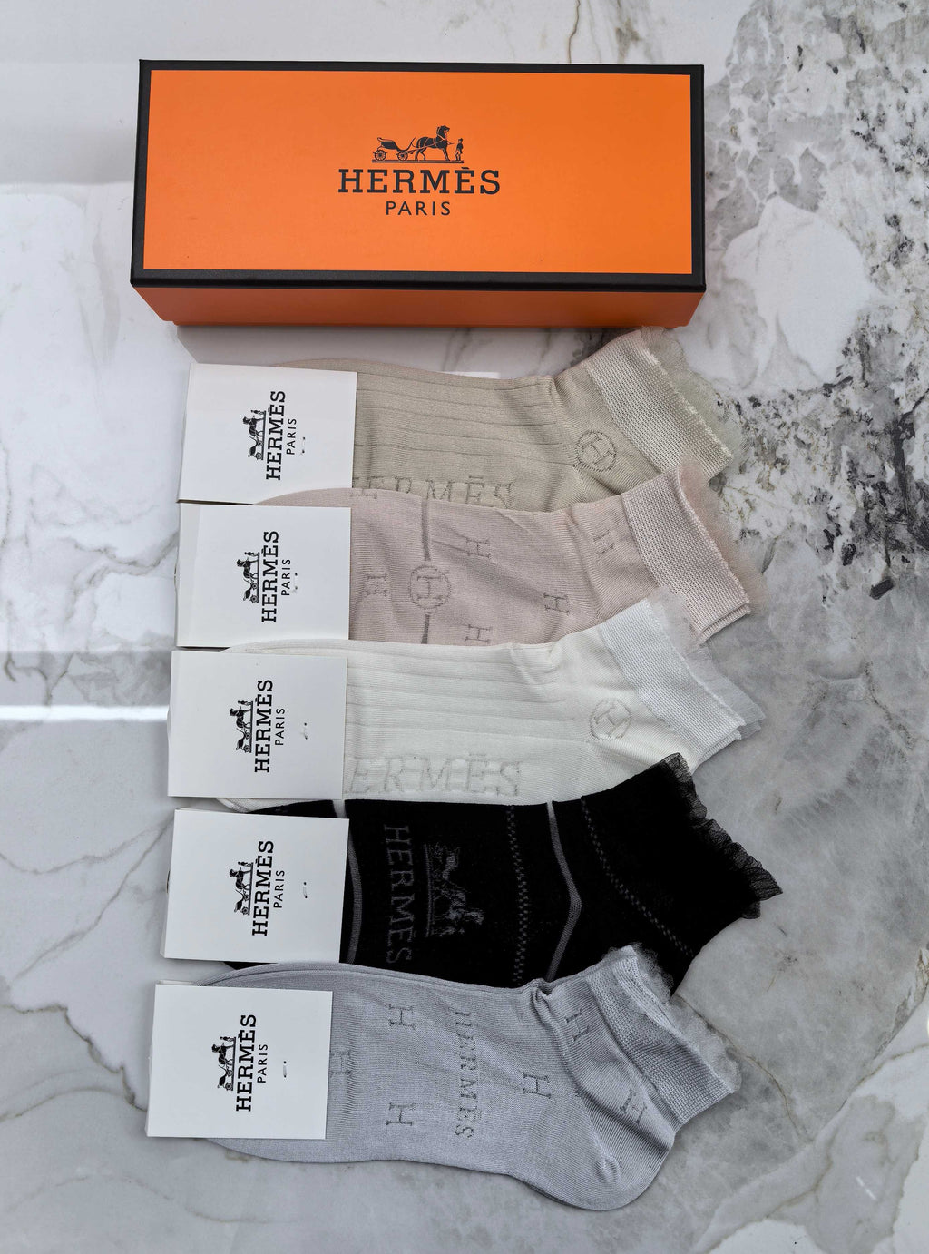 Hermes Socks – 5-Pair Pack