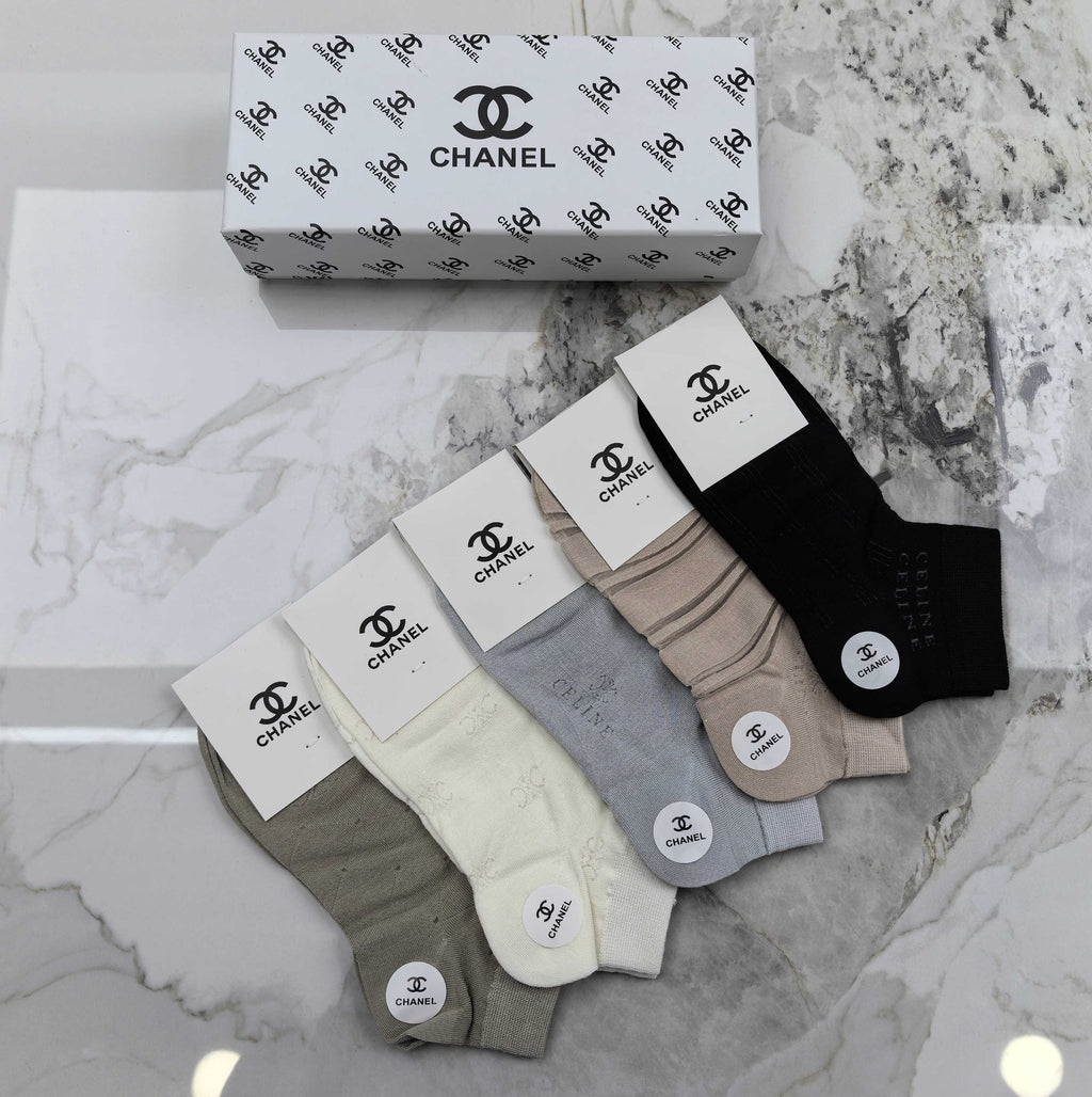 Chanel Modal Socks – 5-Pair Pack