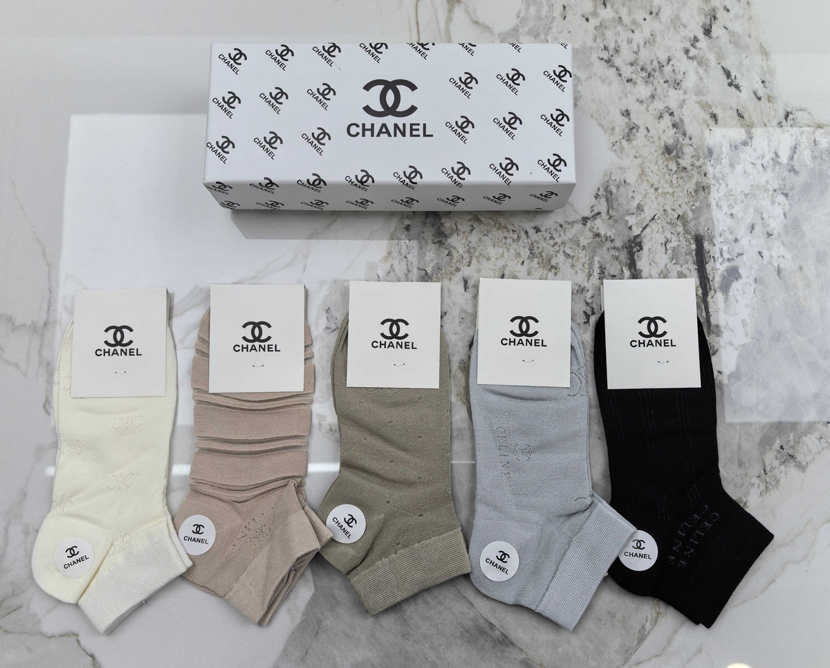 Chanel Modal Socks – 5-Pair Pack