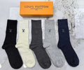 Louis Vuitton Small Initial Details Crew Socks - 5-Pair Set