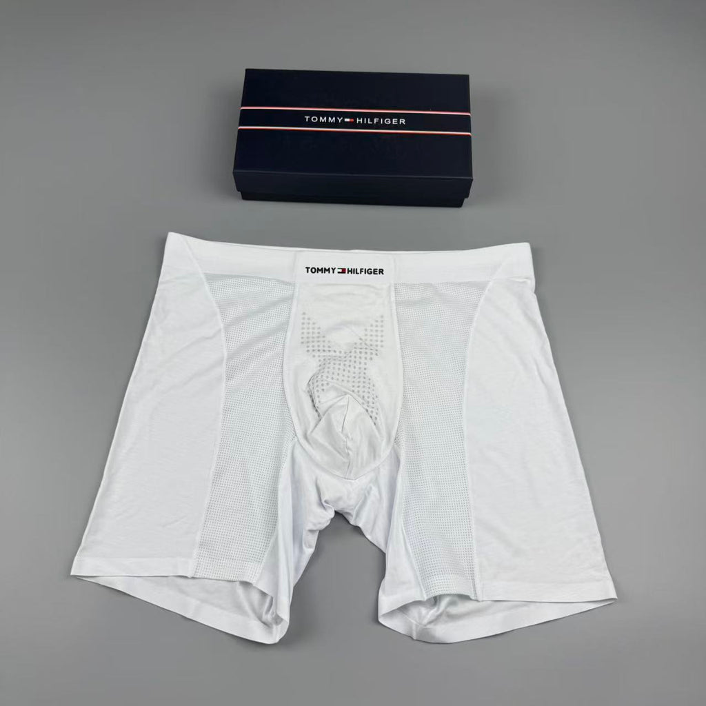 Tommy Hilfiger Logo Detail Men's Boxer Briefs - 3-Piece Box
