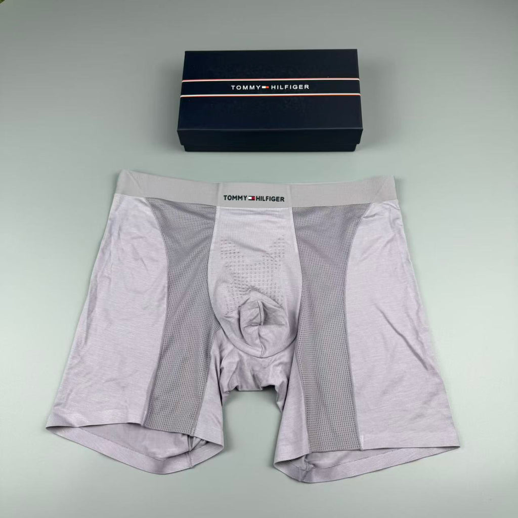 Tommy Hilfiger Logo Detail Men's Boxer Briefs - 3-Piece Box