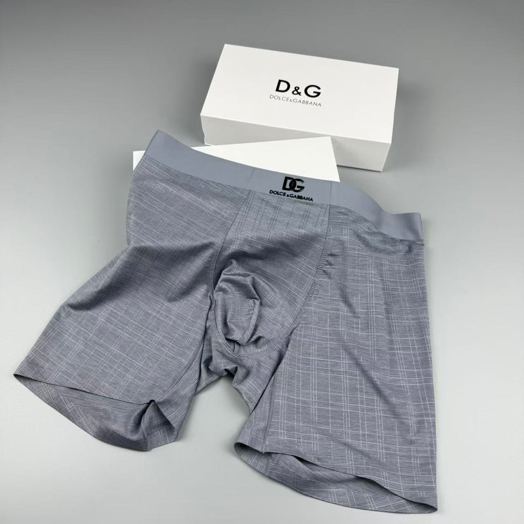 Dolce & Gabbana Logo Detail Men's Boxer Briefs - 3-Piece Box
