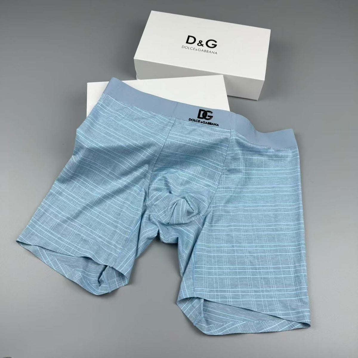 Dolce & Gabbana Clean Logo Details Men's Boxer Briefs - 3-Piece Box