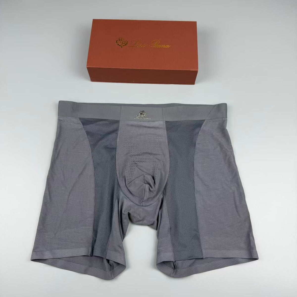 Loro Piana Small Emblem Details Men's Boxer Briefs - 3-Piece Box