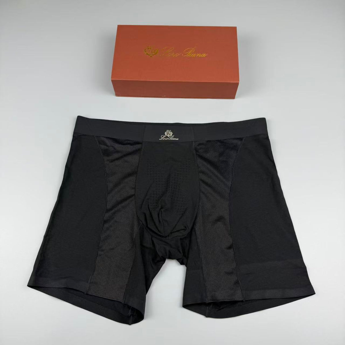 LP Logo Detail Men's Boxer Briefs - 3-Piece Box