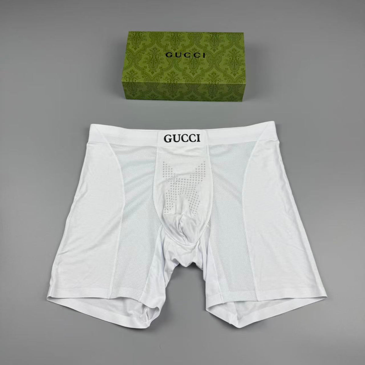 Gucci Clean Logo Waistbands Men's Boxer Briefs - 3-Piece Box