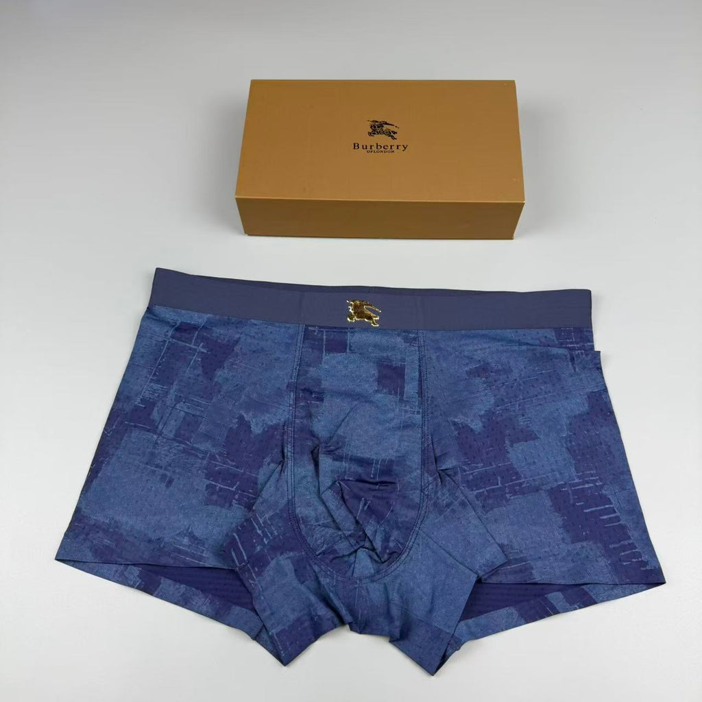 Burberry Logo Detail Men's Boxer Briefs - 3-Piece Box