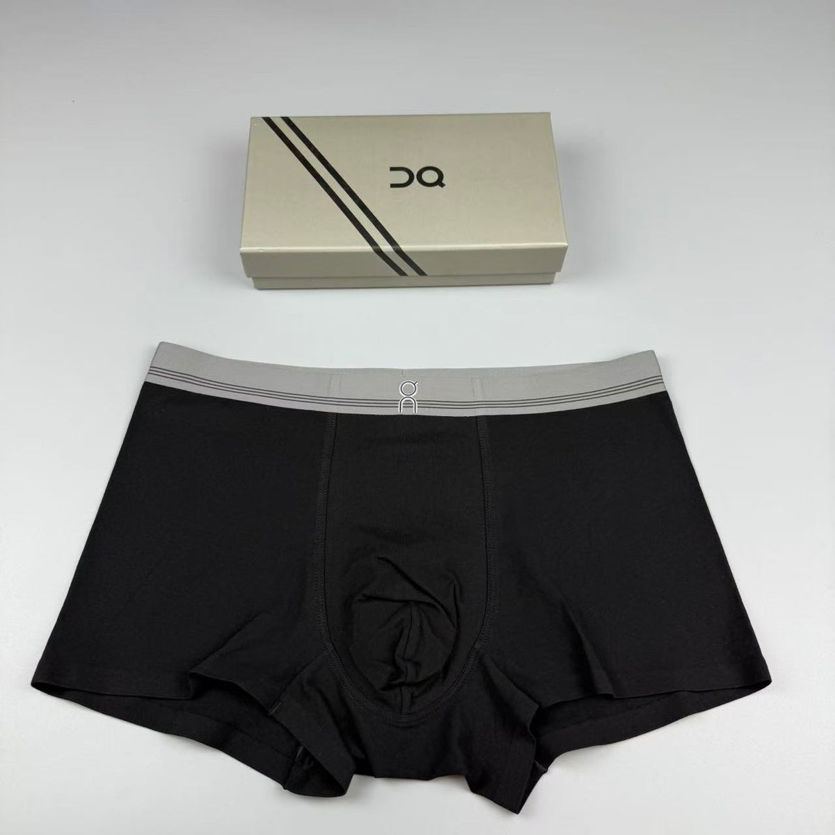 On Logo Detail Men's Boxer Briefs - 3-Piece Box