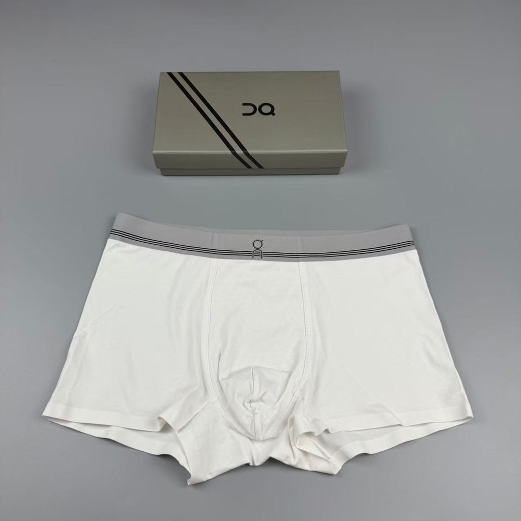 On Logo Detail Men's Boxer Briefs - 3-Piece Box