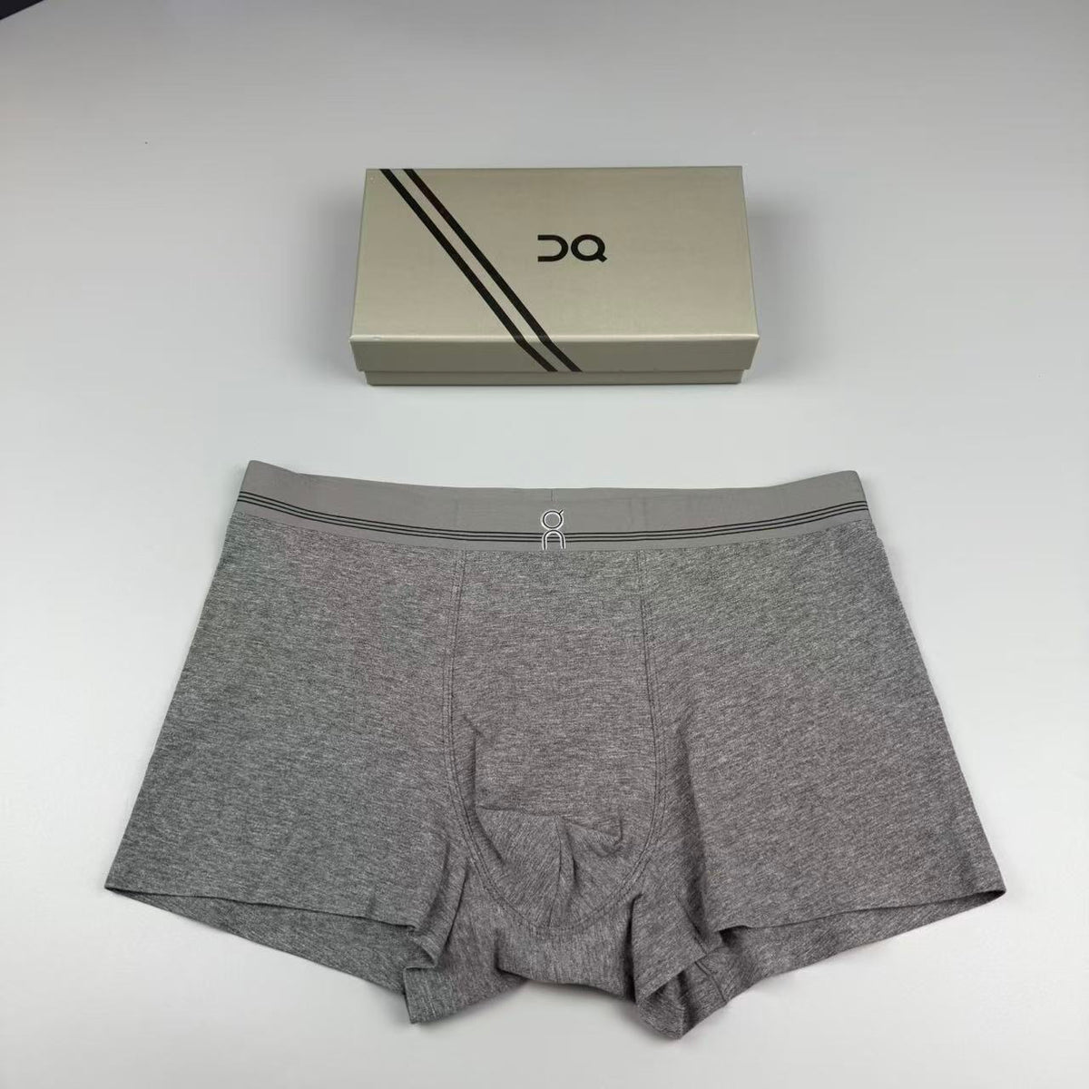 On Logo Detail Men's Boxer Briefs - 3-Piece Box