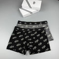Alo Cotton All-Over Logo Pattern Men's Boxer Briefs - 3-Piece Box