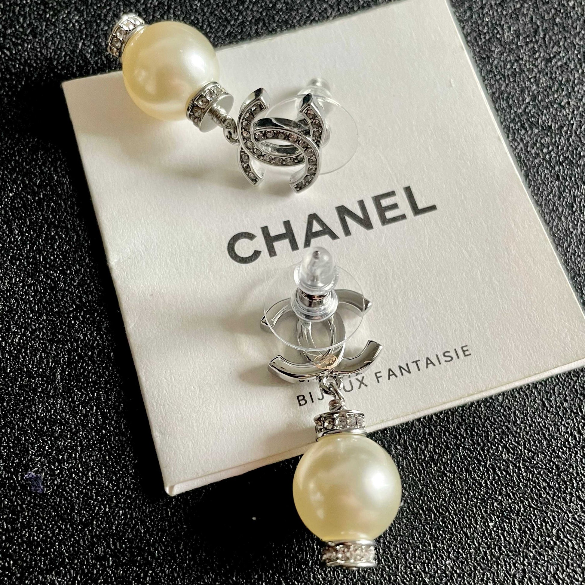 Signature Emblem Stud Earrings in Polished Metal-Tone – Design 039 main product view