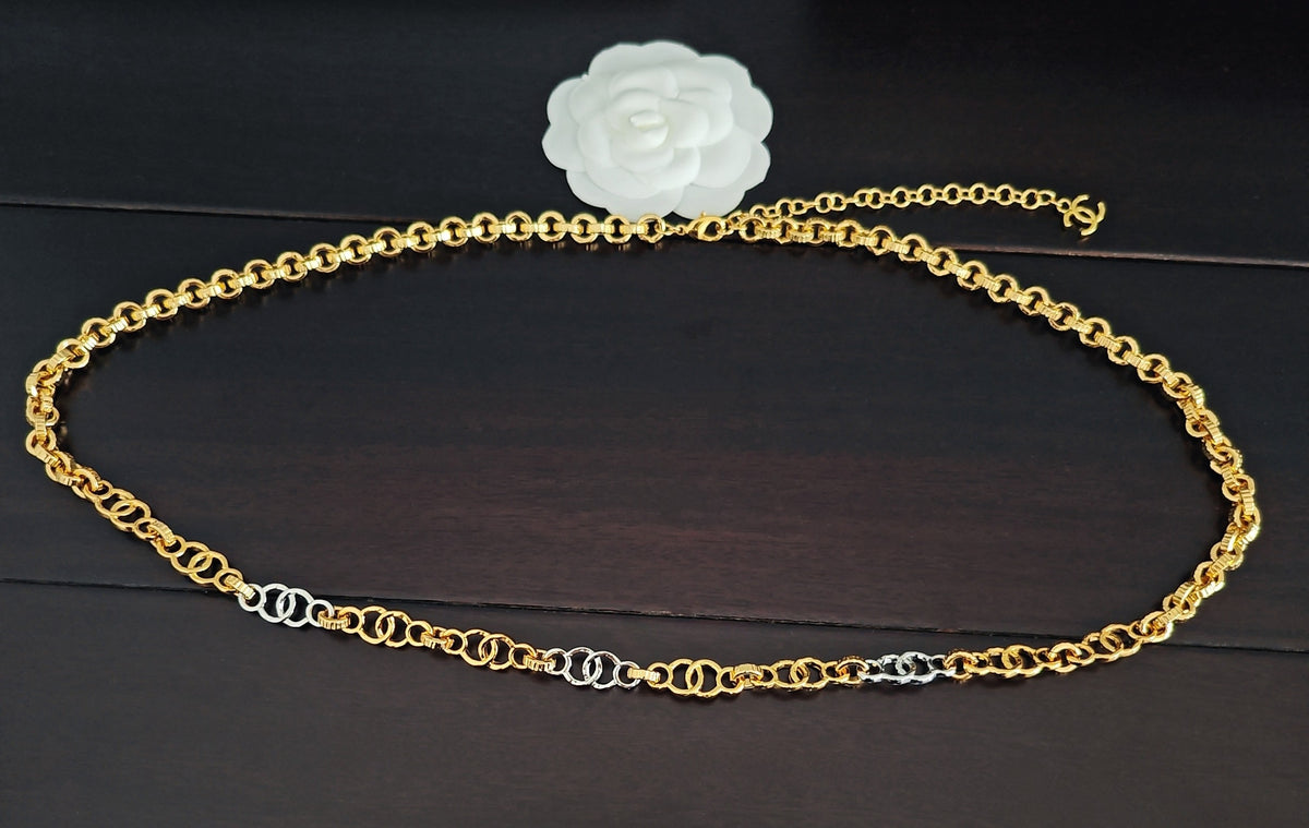 Signature Emblem Jewelry Accessory in Gold-Tone – Design 022 front product view