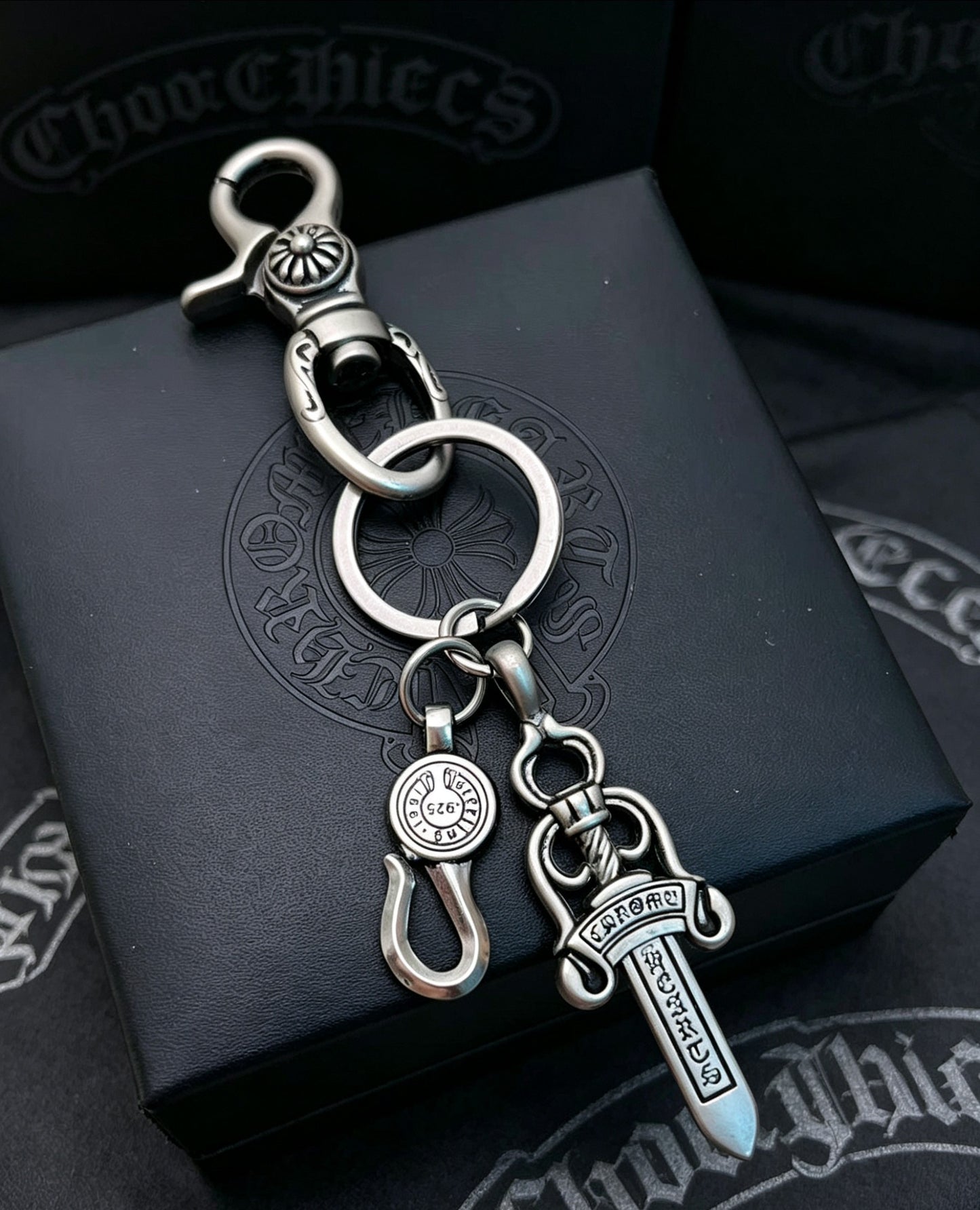Dagger Multi-Use Chain Accessory – Dagger Detail – Design 05 main product view