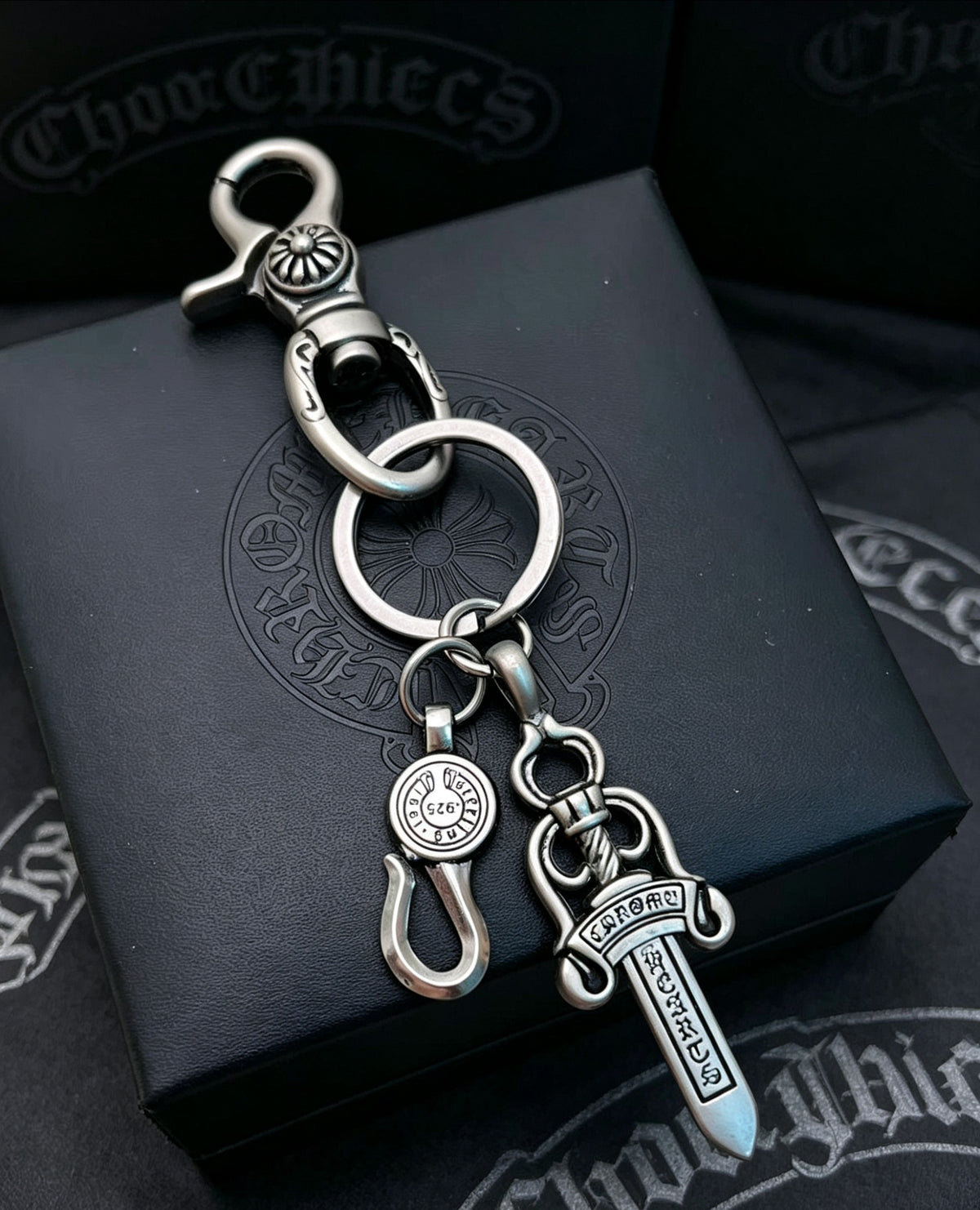 Dagger Multi-Use Chain Accessory – Dagger Detail – Design 05 main product view