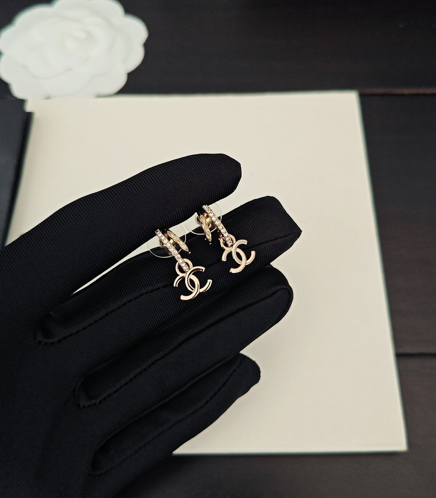 Signature Emblem Jewelry Accessory in Gold-Tone – Design 006 main product view