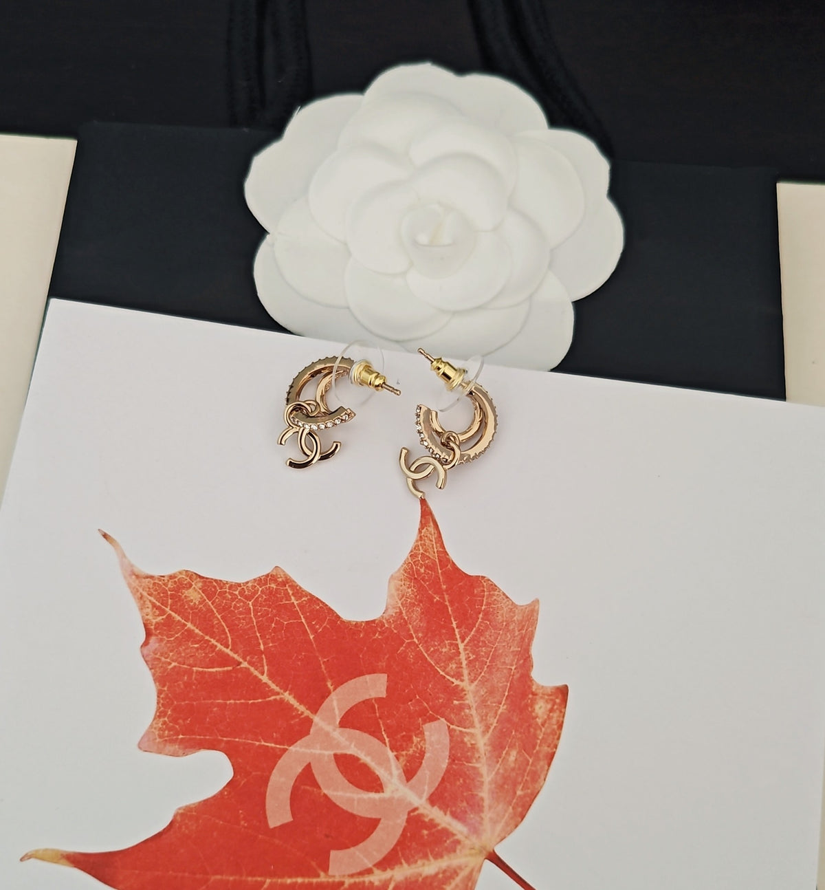 Signature Emblem Jewelry Accessory in Gold-Tone – Design 006 detail view