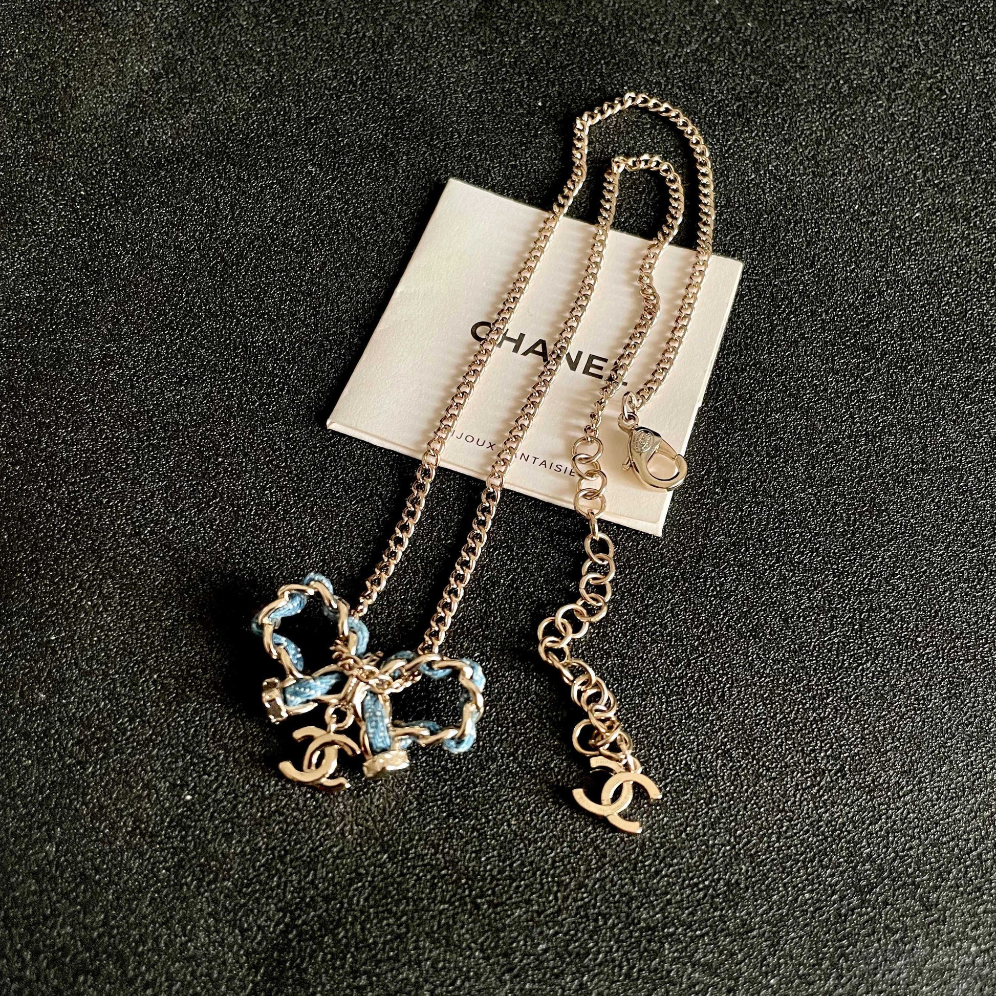 Signature Emblem Pendant Necklace in Polished Metal-Tone – Design 112 detail view
