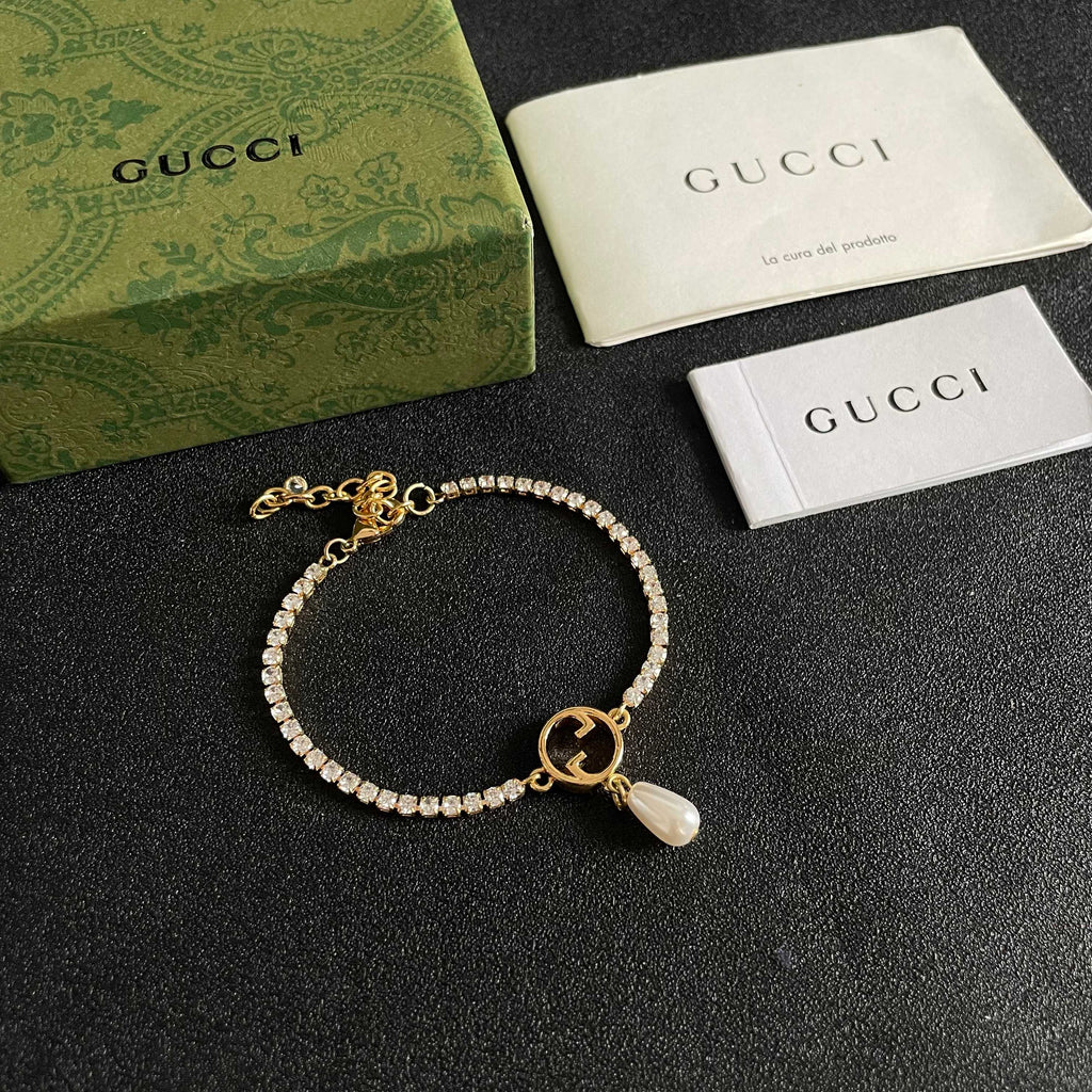 Geometric Emblem Bracelet in Polished Metal-Tone – Vintage Detail – Design 003 detail view