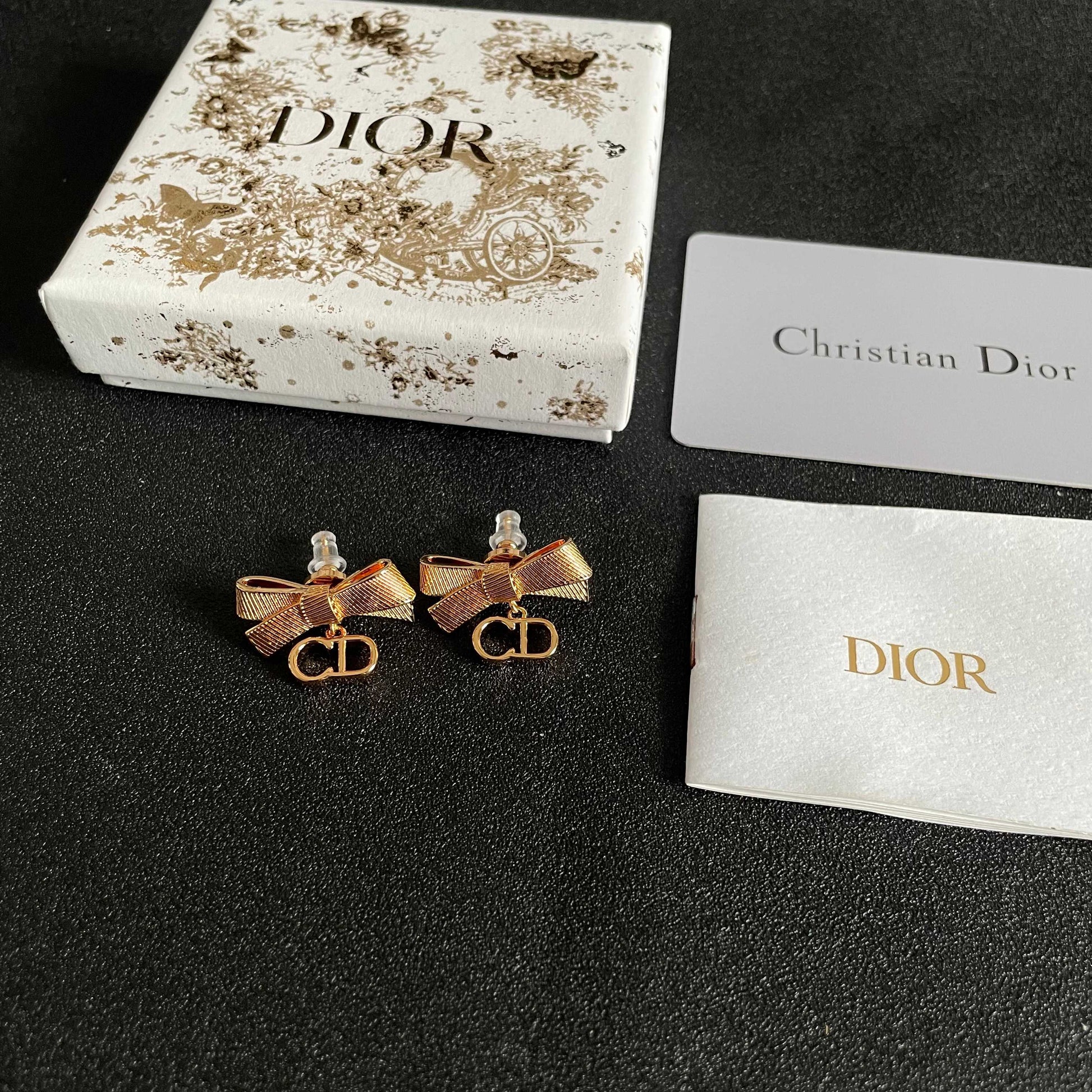 Sculptural Stud Earrings in Polished Metal-Tone – Design 003 styled view