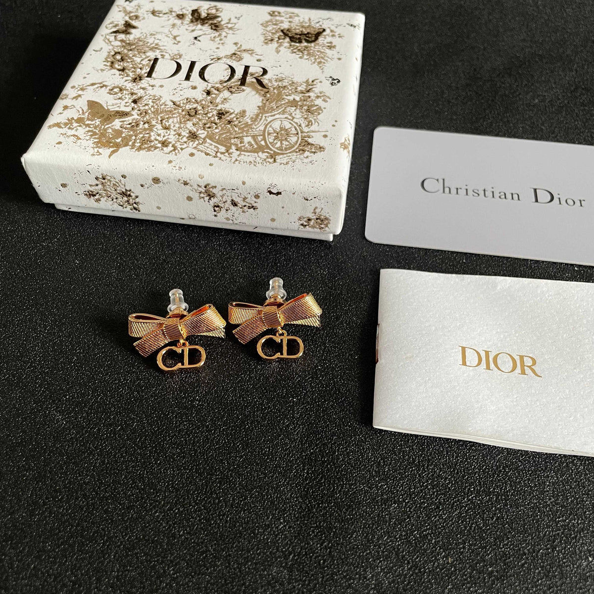 Sculptural Stud Earrings in Polished Metal-Tone – Design 004 styled view