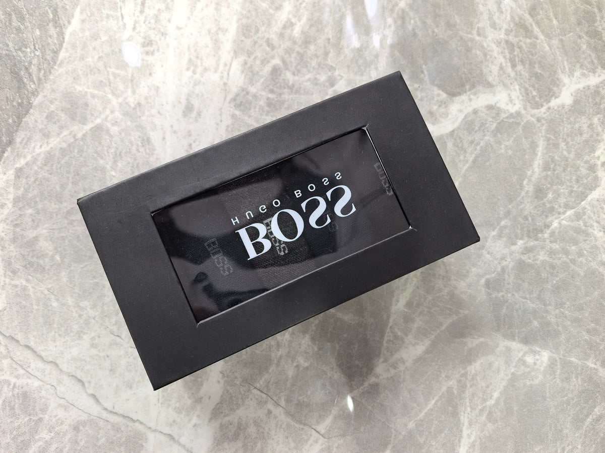 Boss Clean Logo Details Crew Socks - 5-Pair Set