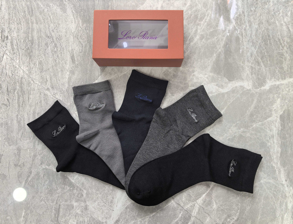LP Modal Blend Crew Socks - 5-Pair Set