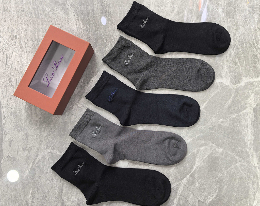 LP Modal Blend Crew Socks - 5-Pair Set