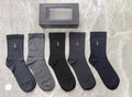 Polo Modal Blend Crew Socks - 5-Pair Set