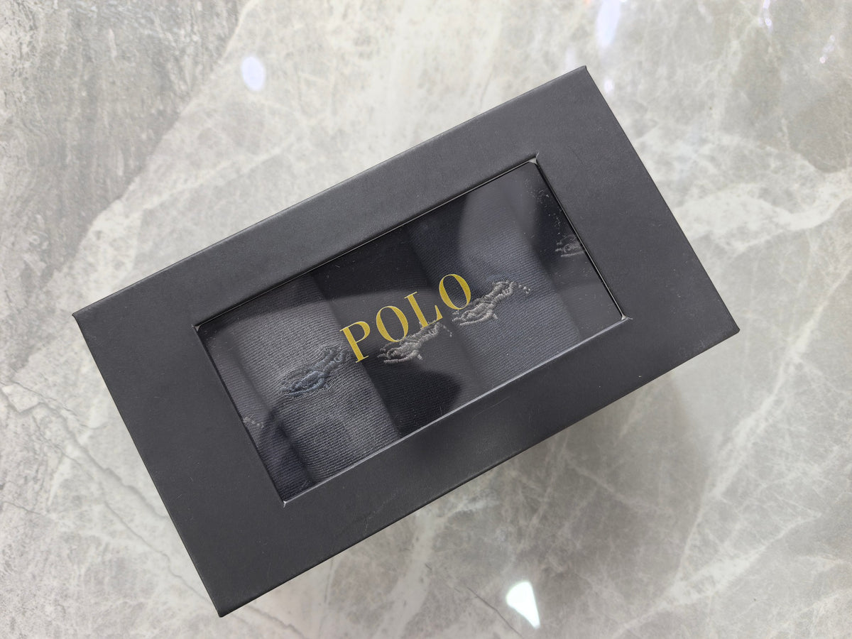 Polo Modal Blend Crew Socks - 5-Pair Set